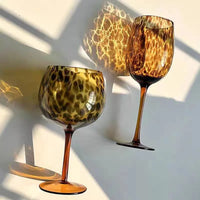 Savanna Spot Stemware