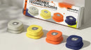 Training buttons set recordable talking dog buttons rubber mat colorful pet communication tool