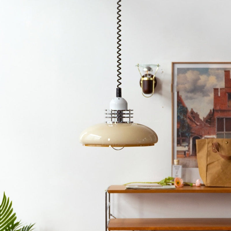 Simone Retractable Retro LED Pendant Light