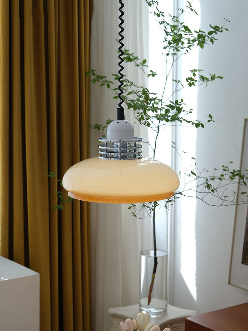Simone Retractable Retro LED Pendant Light
