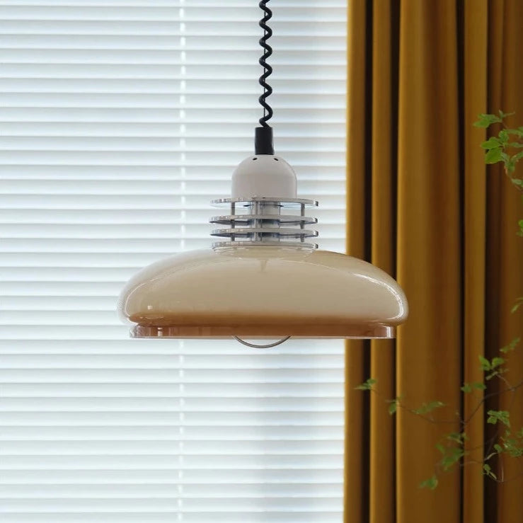 Simone Retractable Retro LED Pendant Light