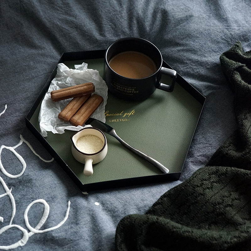 Smith Faux Leather Tray - Final Sale