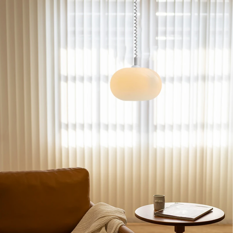 Spring Wire Retractable Pendant Light