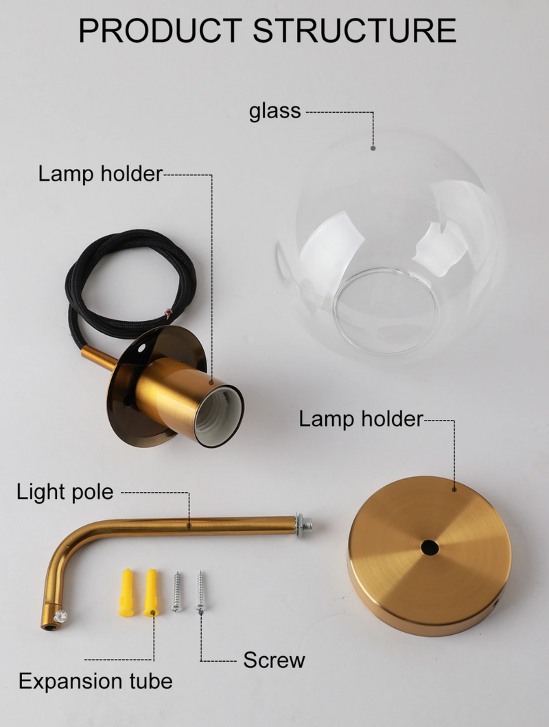 Stella Hanging Wall Sconce - Final Sale