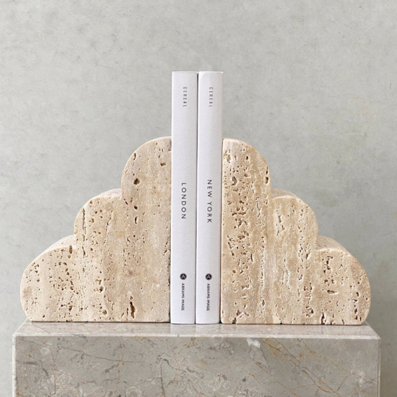Stone Clouds Bookends