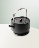 Leiph Self-heating Teapot Set - Inkstone Black-Letifly Lights and Decor