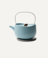 Leiph Self-heating Teapot Set - Moonmist Blue-Letifly Lights and Decor