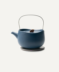 Leiph Self-heating Teapot Set - Deep Navy-Letifly Lights and Decor