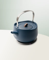 Leiph Self-heating Teapot Set - Deep Navy-Letifly Lights and Decor