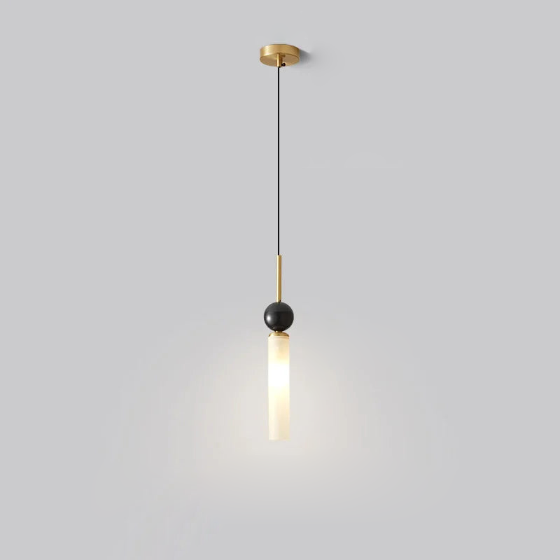 Marble Pendant Lights and chandelier sleek marble line pendant lamp