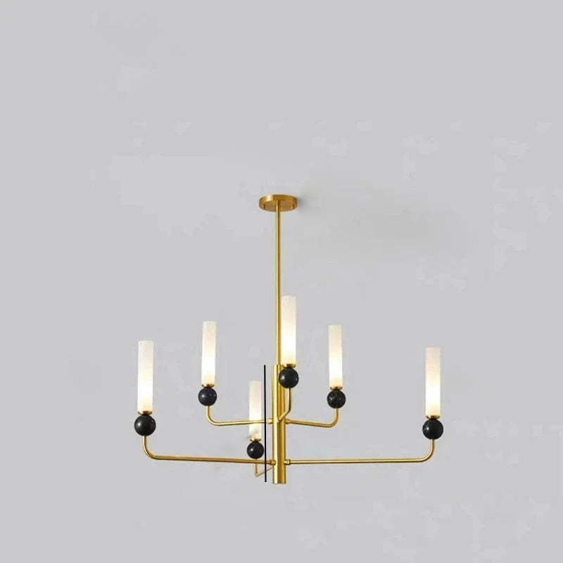 Marble Pendant Lights and chandelier sleek marble line pendant lamp