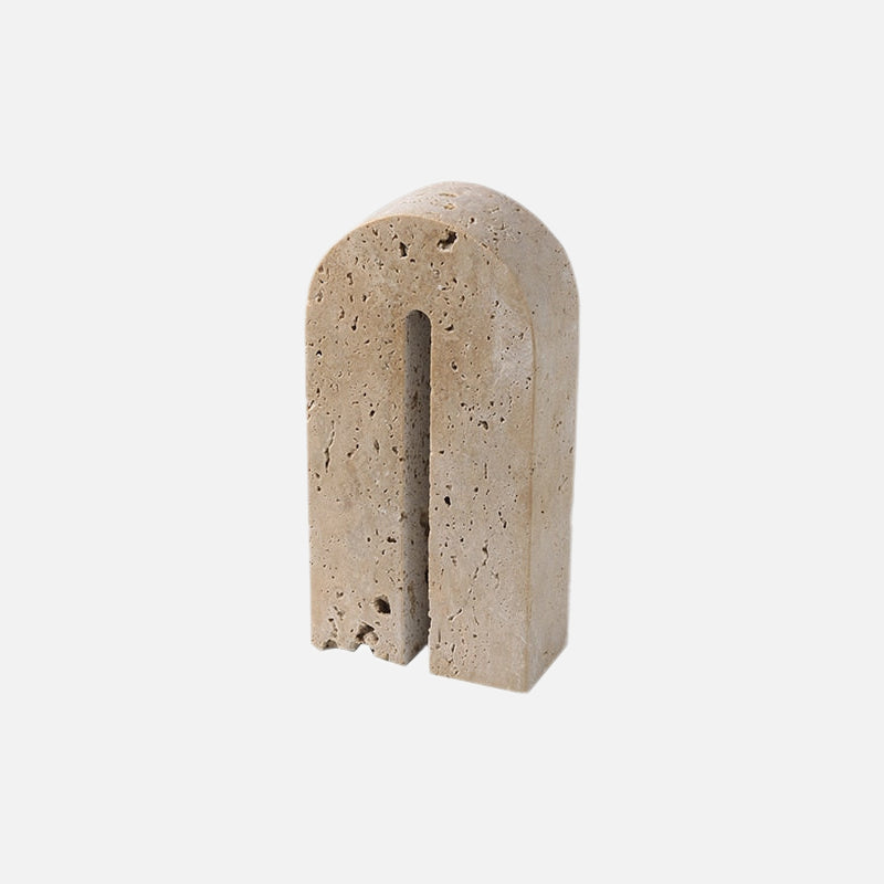 U Tower Stone Book Stand Holder