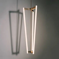 Pendant Light Triangular LED Geometric Iron Modern hanging pendant lamp