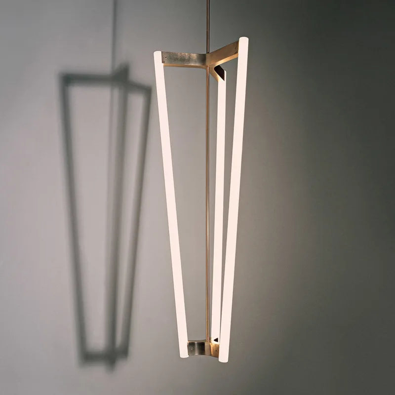 Pendant Light Triangular LED Geometric Iron Modern hanging pendant lamp