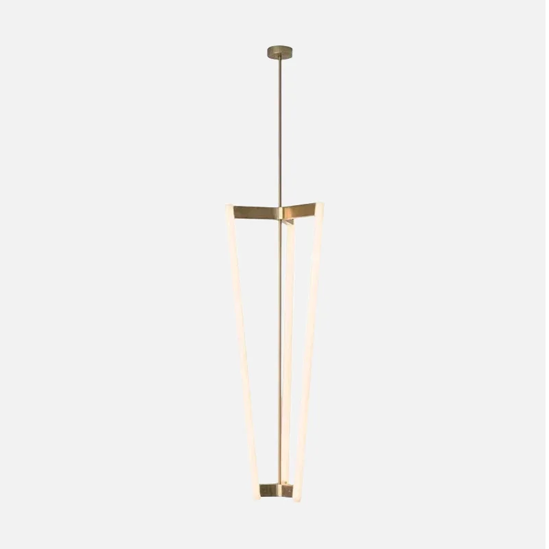 Pendant Light Triangular LED Geometric Iron Modern hanging pendant lamp