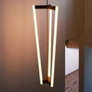 Pendant Light Triangular LED Geometric Iron Modern