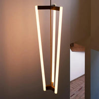 Pendant Light Triangular LED Geometric Iron Modern