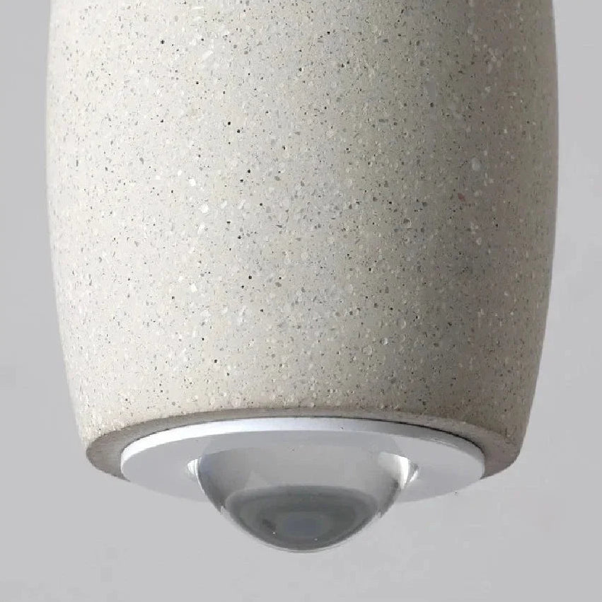 Modern cement pendant light minimalist industrial LED
