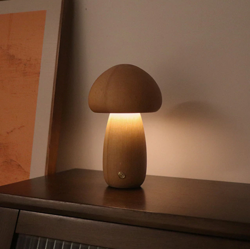In the Woods Mushroom Cordless Table Lamp