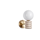 Zen Glow Travertine Wall Lamp stone LED lamp for bedroom hallway living room