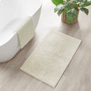 Beige Bathroom Rug Plush Mats Soft Absorbent Neutral Bath Mat BathroomDecor