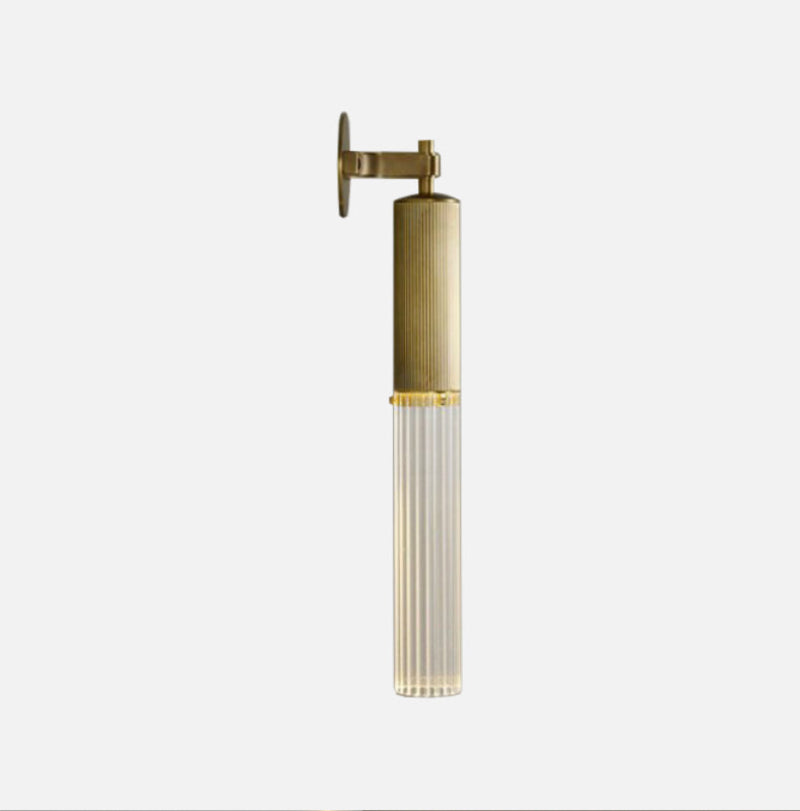Brass Glass Wall/Pendant Lamp