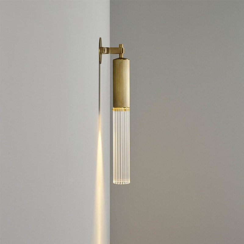 Brass Glass Wall/Pendant Lamp
