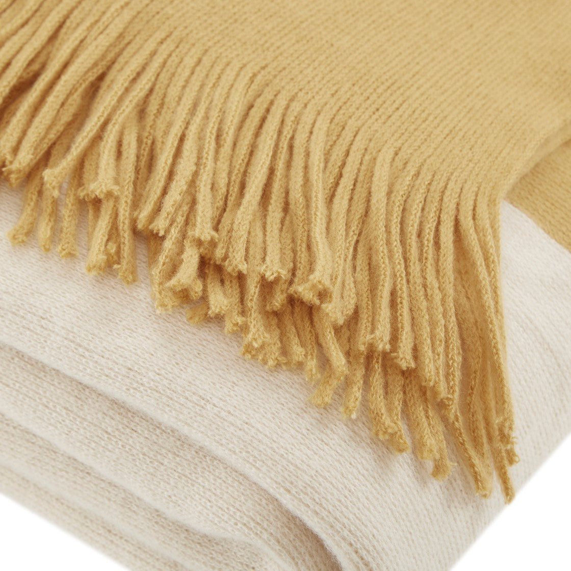 Stockholm Color Block Faux Cashmere Throw