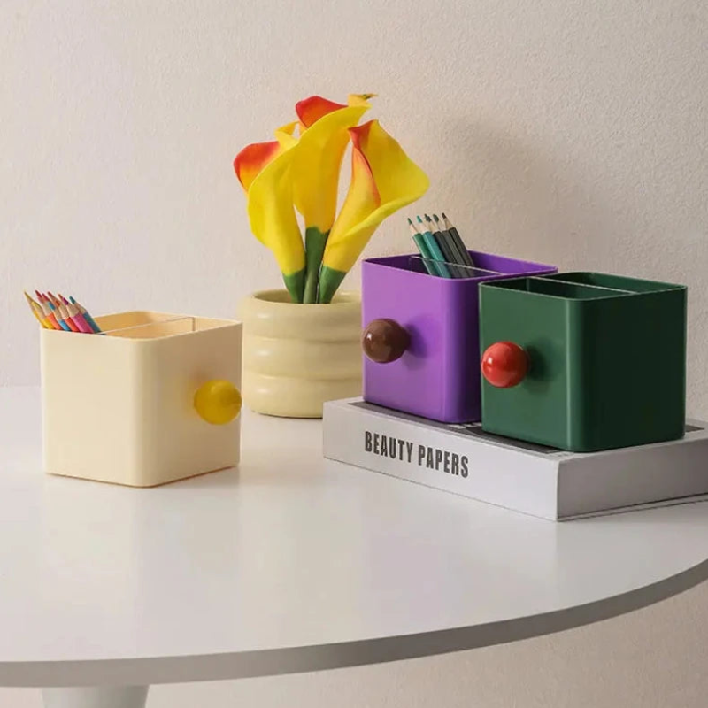 Colorful Desktop Storage Box & Organizer