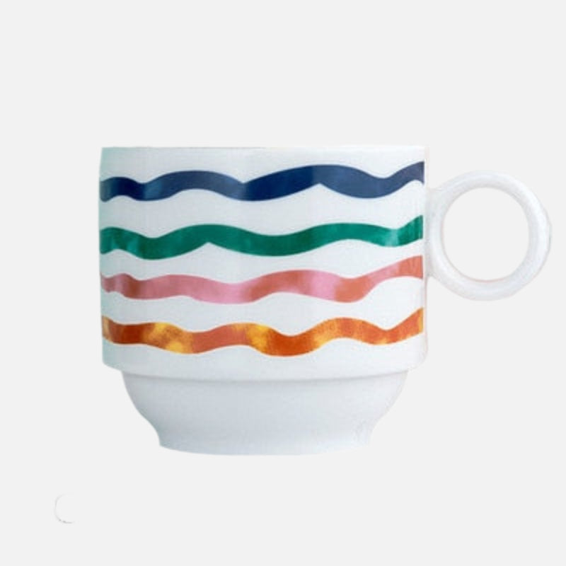 Colorful Ceramic Mug Set