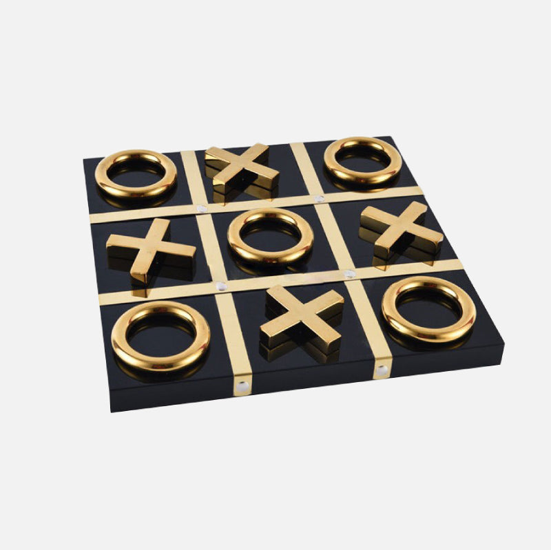 Luxury Glass Chess / Tic Tac Toe Board Set