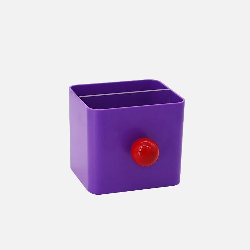 Colorful Desktop Storage Box & Organizer purple red