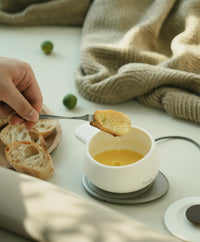 Fondi Self-heating Fondue Set - Deep Navy-Letifly Lights and Decor