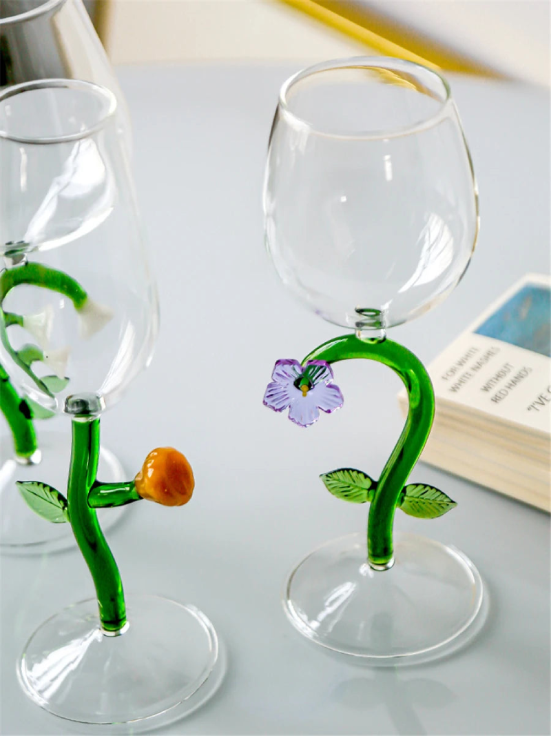 In the Mood for Flowers Cocktail Glass Set