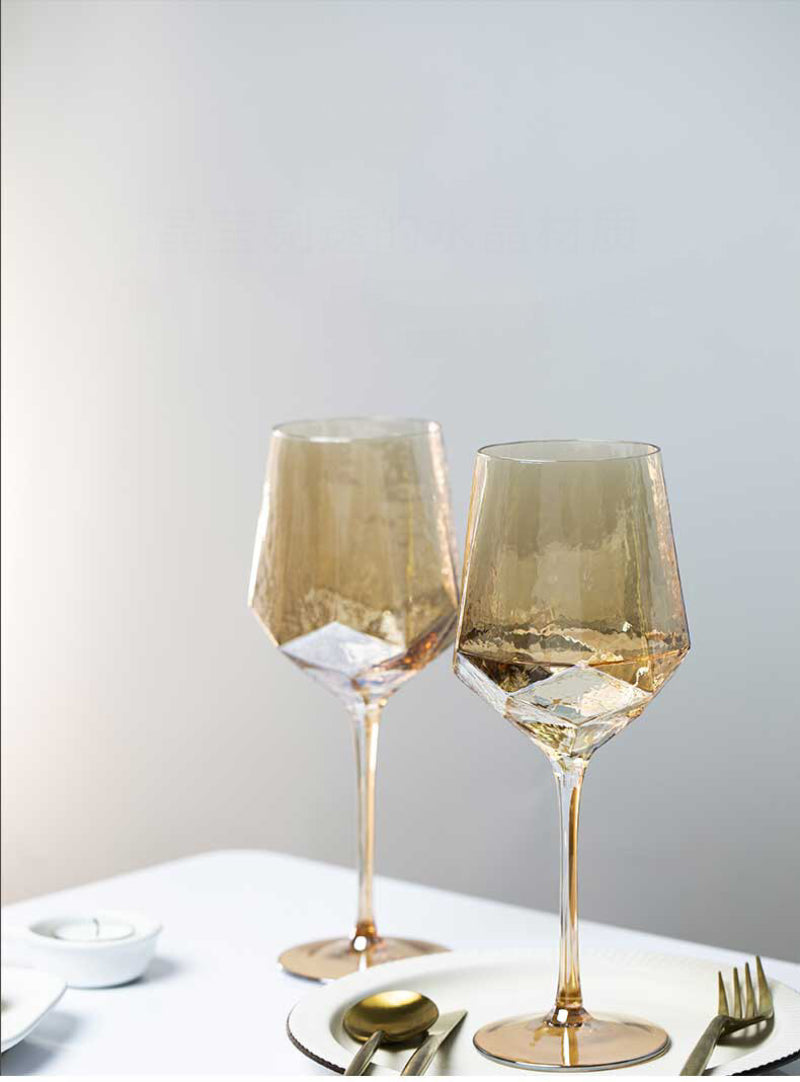 Golden Fantasy Glasses: Luxury Glassware Collection for Stylish