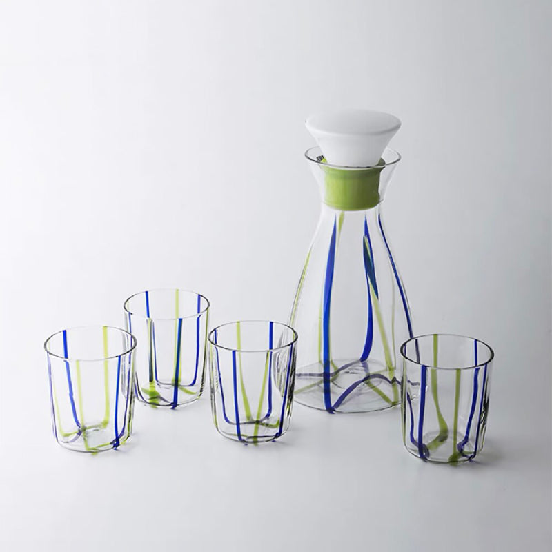 Matisse Glass Kettle & Cup Set