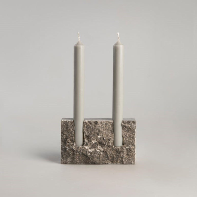 Cyprus Natural Stone Candle Holder