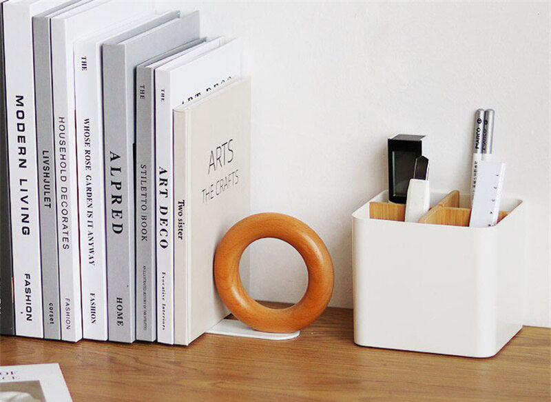 Enhance Your Space with the Eco-Friendly Donut & Stick Book Stand