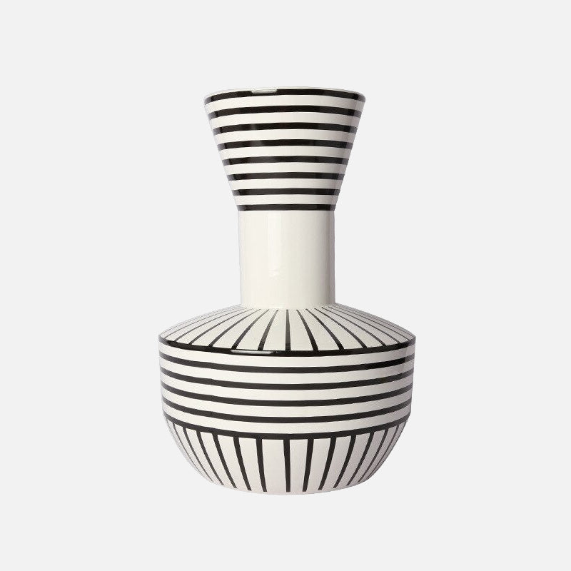 Optic Decor Ceramic Porcelain Vases