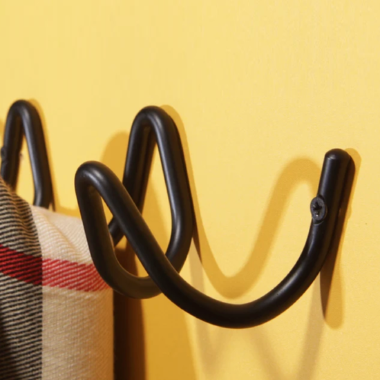 Scribble Wall Coat Rack: Elegant Metal Organizer for Stylish Spaces ...