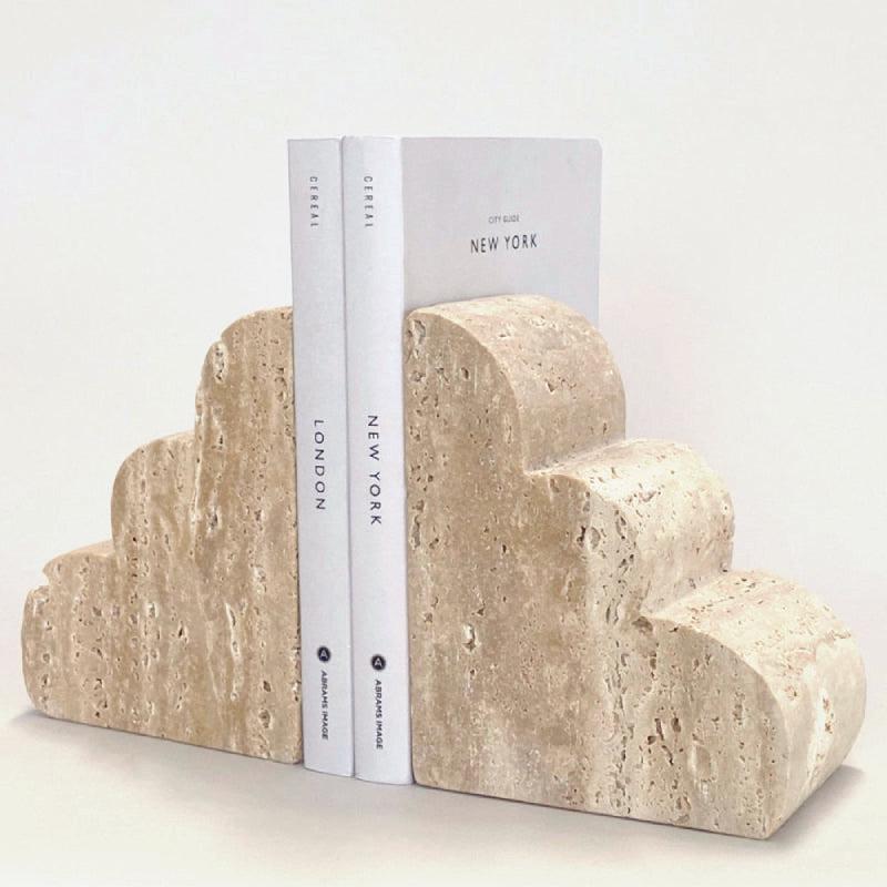 Stone Clouds Bookends