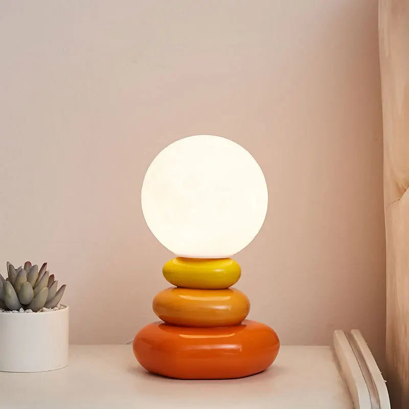 Egg Moon Ceramic Table Lamp