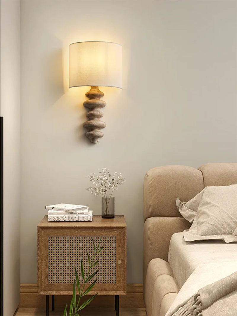 Spiral Solid Wood Lamps