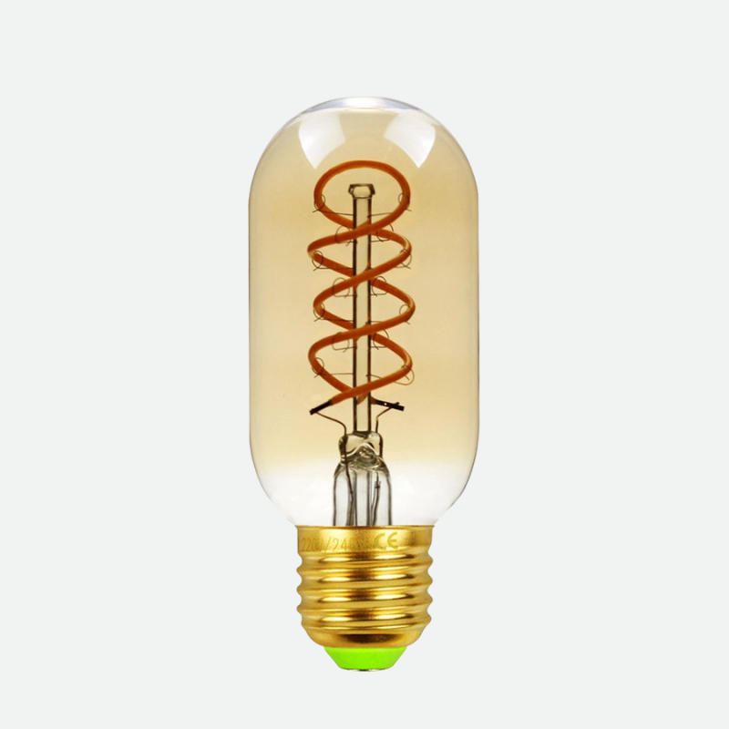 Acheter ampoule filament spirale LED Gold Vintage G125 E27