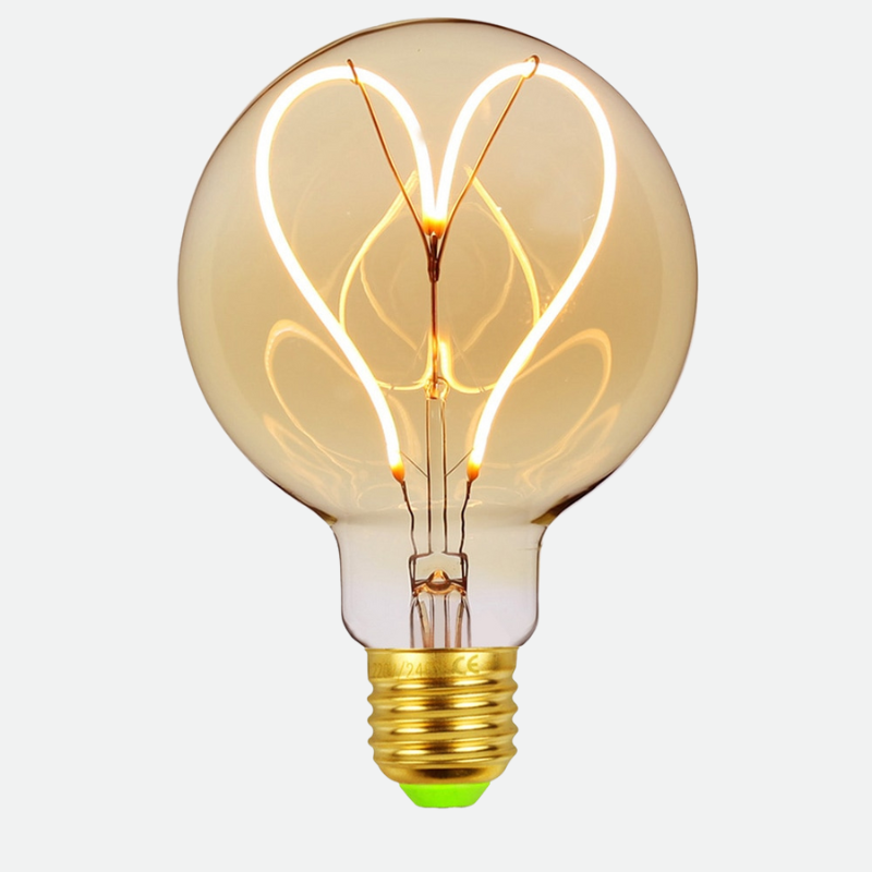 Heart Edison LED Decorative Light Bulb 