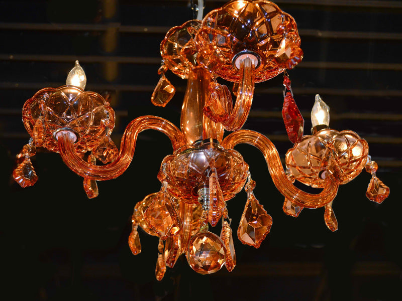 Lumiere Chrome and Crystal Chandelier Light