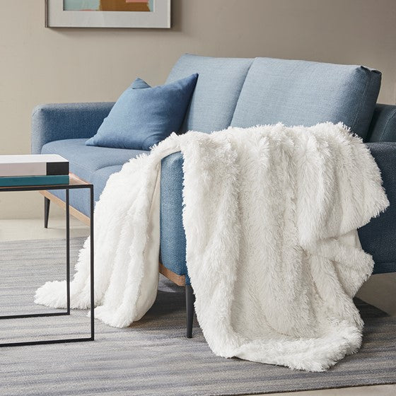Shaggy Fur Weighted Blanket