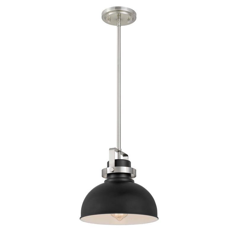Steel Metal Black Pendant & Ceiling Lamp