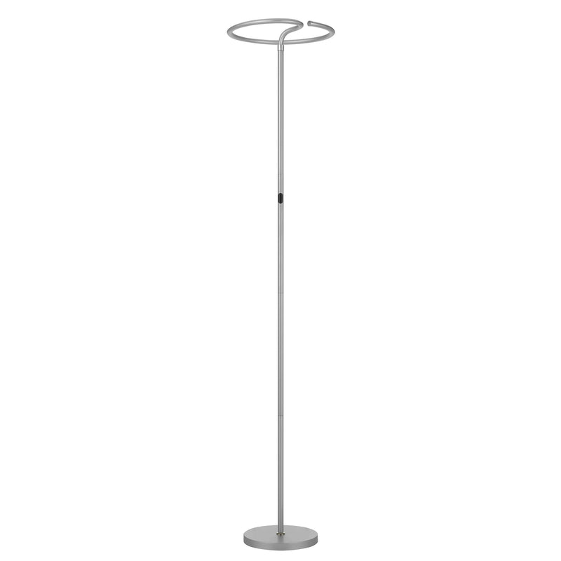 Canis LED Silver Floor Lamp