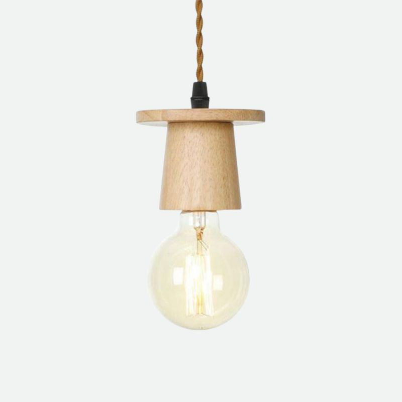 Wood Vintage Pendant Lamp